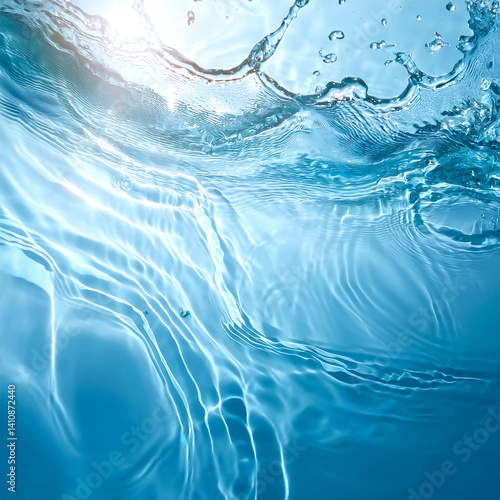 Obraz na płótnie Wasser, Sonnenlicht w salonie