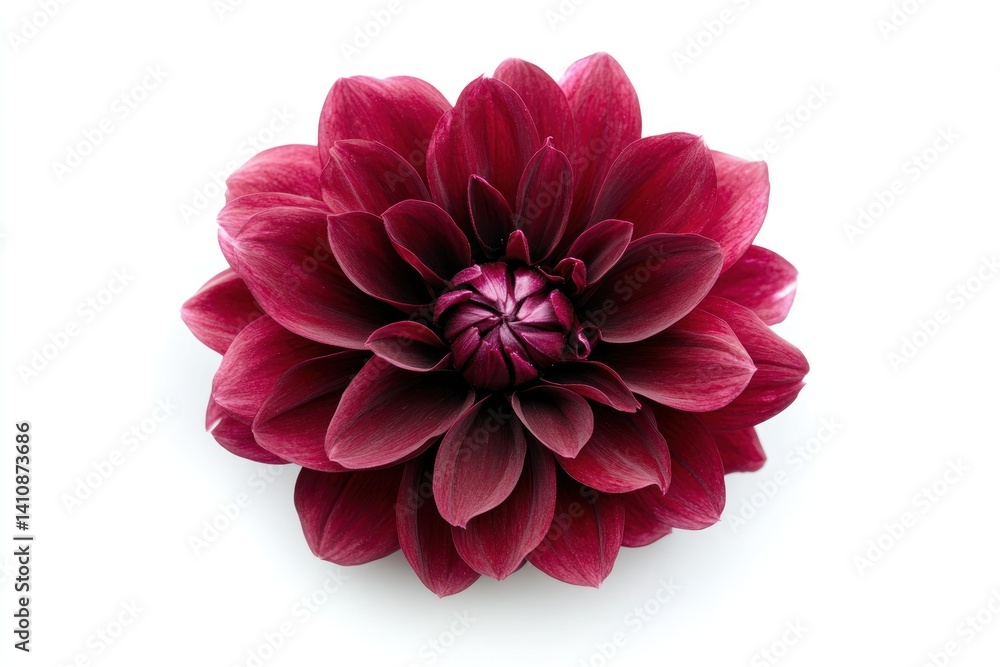 A white bowl filled with dark red soy sauce, exuding rich Asian flavors, isolated on a white background for a culinary product shot