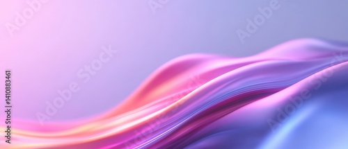 Abstract smooth wave background