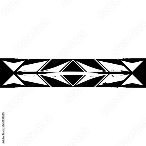 Geometric Abstract Background: Black, White, and Gray Triangles with Reflective Glow