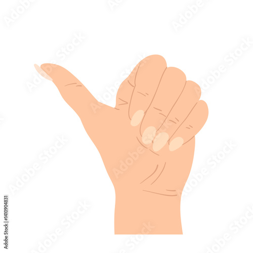 Human positive hands and fingers gesture okay and good sign 