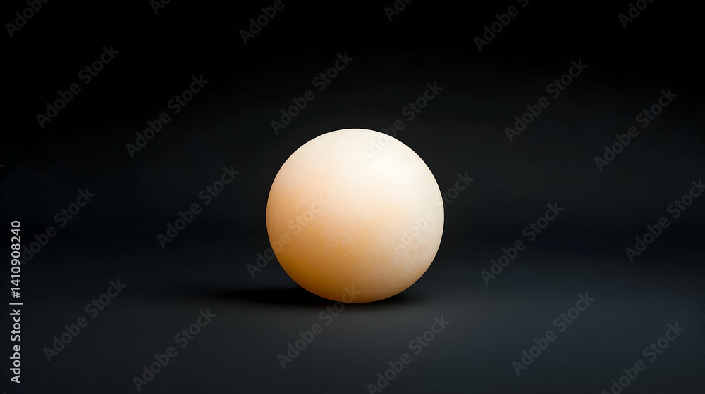 Illuminated Sphere Against Dark Background Illuminated Sphere Against Dark Background