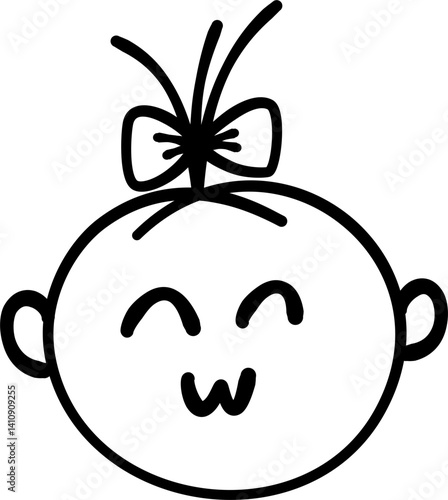 Mischief baby outline