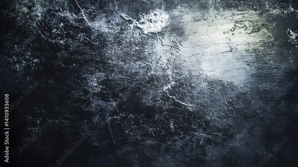 Fototapeta premium Dark Grunge Texture Background Abstract Wall Scratched Metal Surface