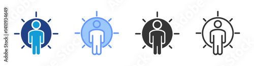 Lifelong Skill icon set multiple style collection