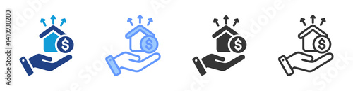 Inheritance icon set multiple style collection