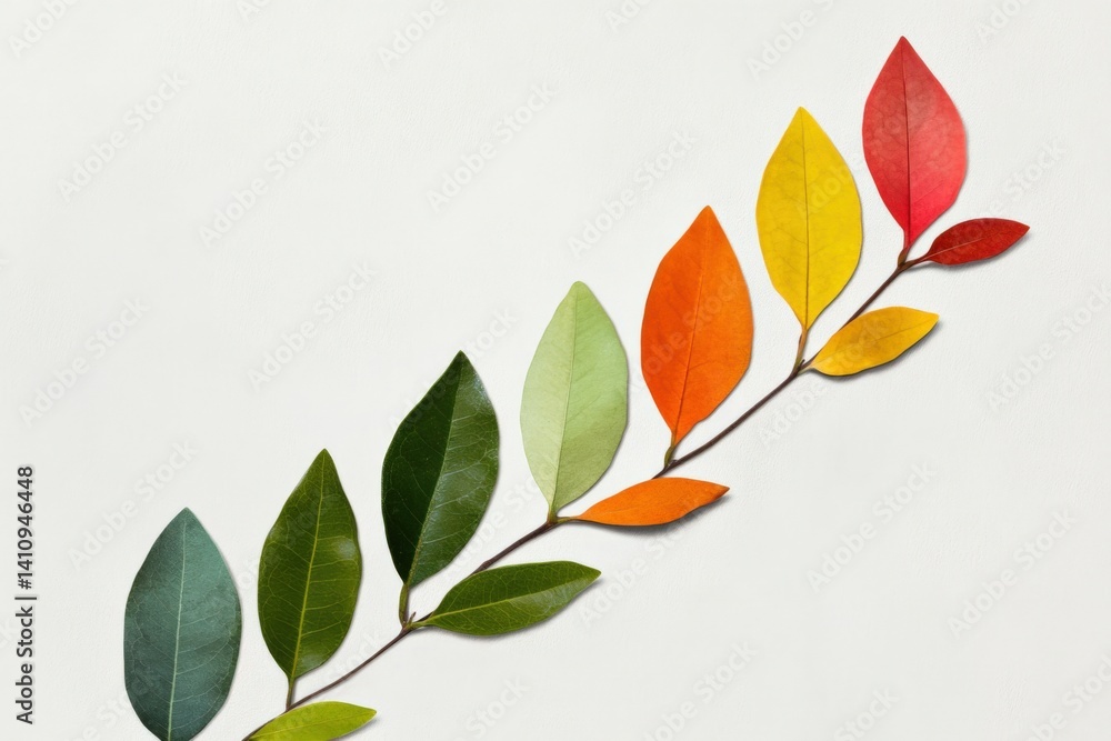 Autumn leaves changing colors Autumn leaves changing colors