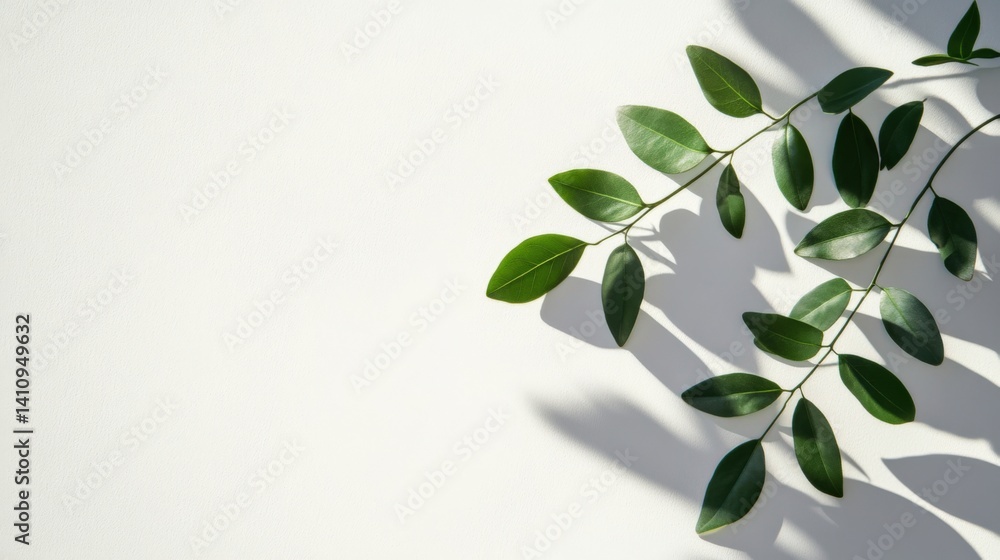 Green leaf sprigs Green leaf sprigs