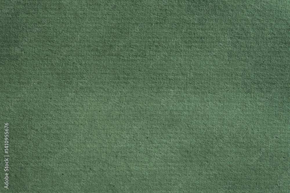 Fototapeta premium Recycled grunge dark green corrugated cardboard craft background for eco projects. Rough parcel box empty space, sheet of recycled paper for mock up, scrapbook, card, banner. Sustainable packing.