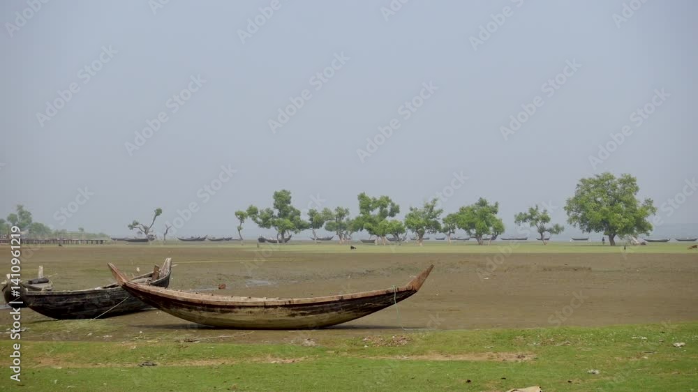 The beauty of Mudirchara Chor beach in Maheshkhali Upazila of Cox's Bazar district of Chittagong.