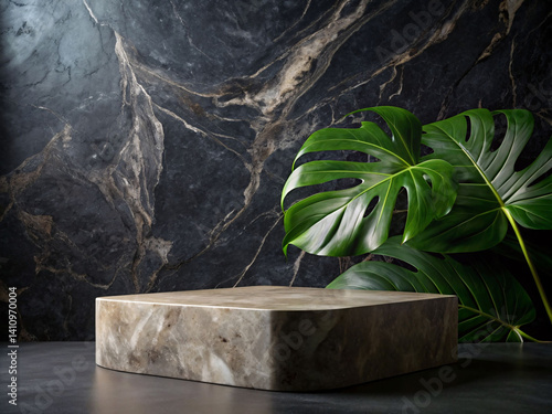 Botanical Podium Scene