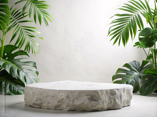 Elegant Podium Product Scene