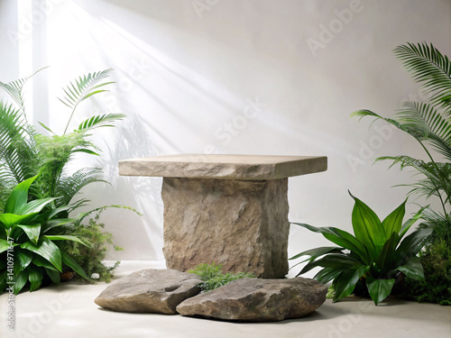 Modern Botanical Podium