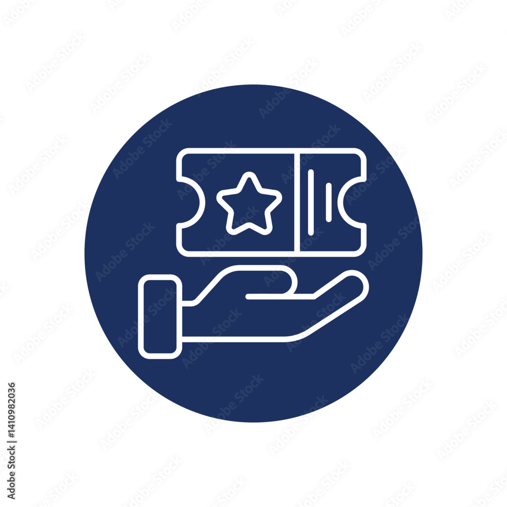 Cinema Box Office icon vector stock illustration Cinema Box Office icon vector stock illustration
