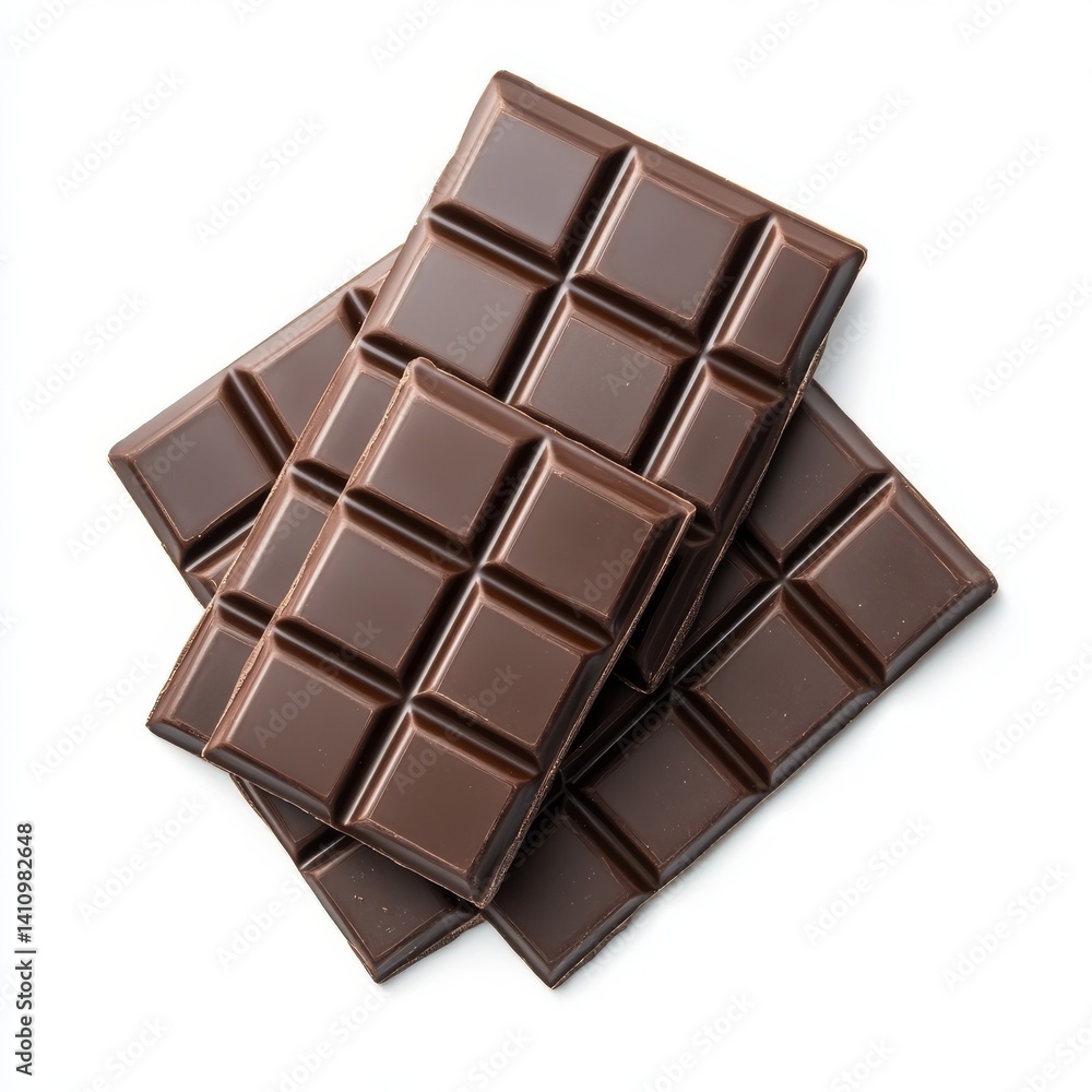 Dark Chocolate Bar Stacks - Rich and Indulgent Dark Chocolate Bar Stacks - Rich and Indulgent
