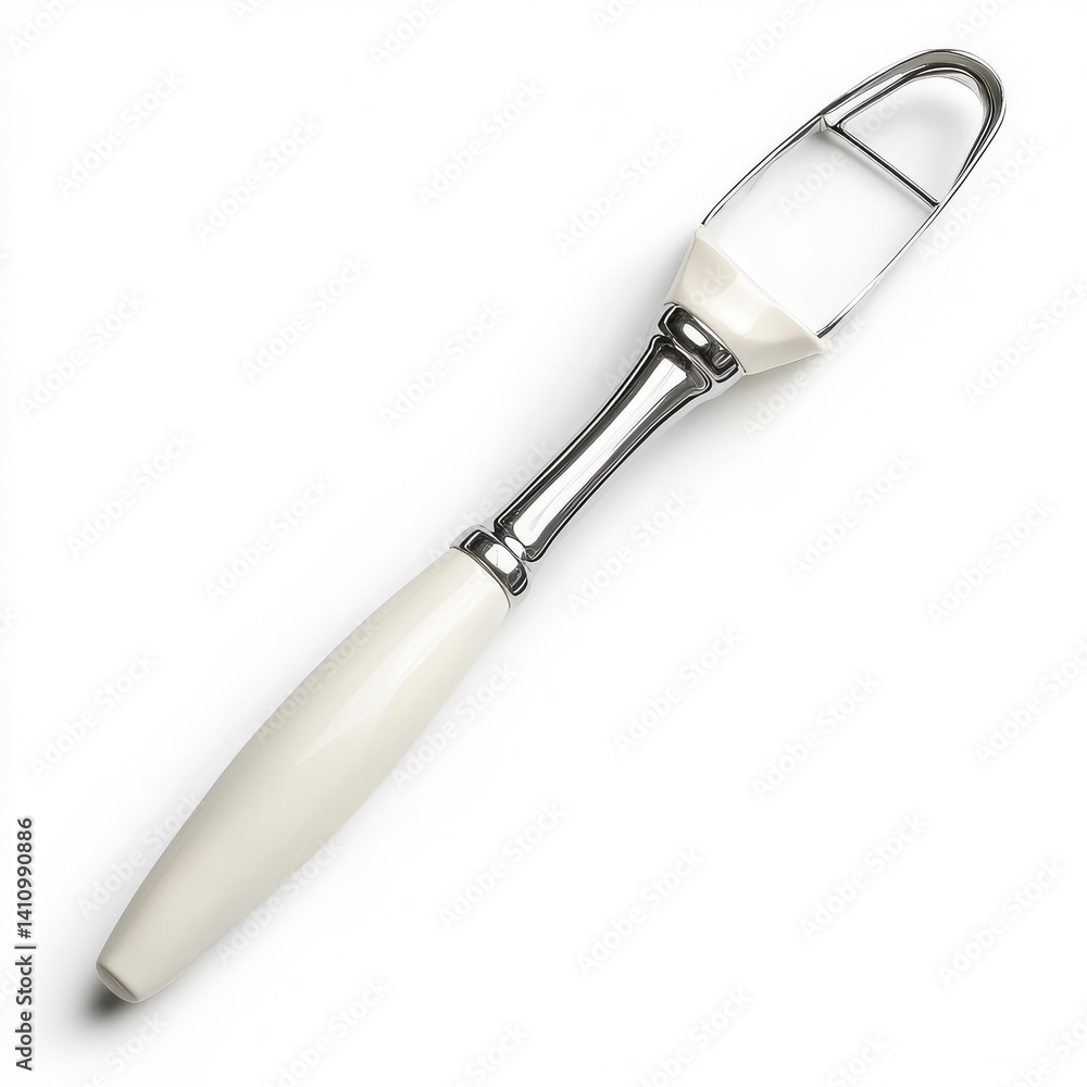 Fototapeta premium Elegant Cream-Colored Fruit Peeler with a Sleek Design