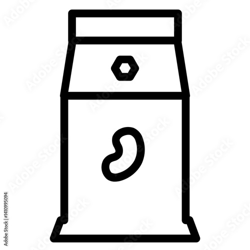 Soy Milk Drink Line Icon
