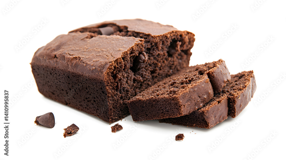 Three chocolate chip cookies with chocolate chips on top Three chocolate chip cookies with chocolate chips on top