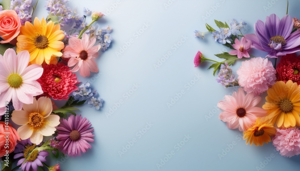 Fototapeta premium Beautiful summer wildflower