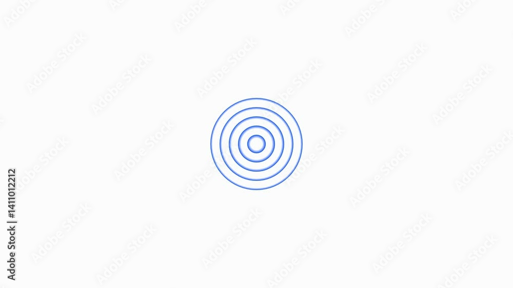 Radio wave signal animation Radio wave signal animation