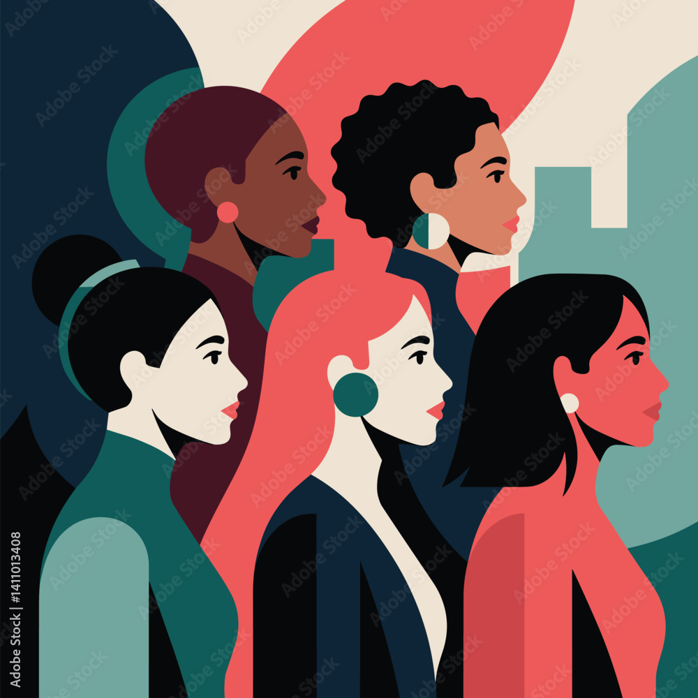 Title: Diverse Women Embracing Unity and Strength in Feminism
Title: Diverse Women Embracing Unity and Strength in Feminism
