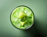 メロンフラッペの冷たい誘惑