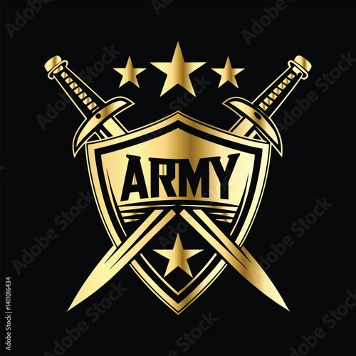 Army Logo Badge Pack – Military Special Forces, Artillery, Snipers & Infantry Patrol Units Emblems with Heavy Weapons, Rifles, Machine Guns & Rocket Launchers in Tactical Style

