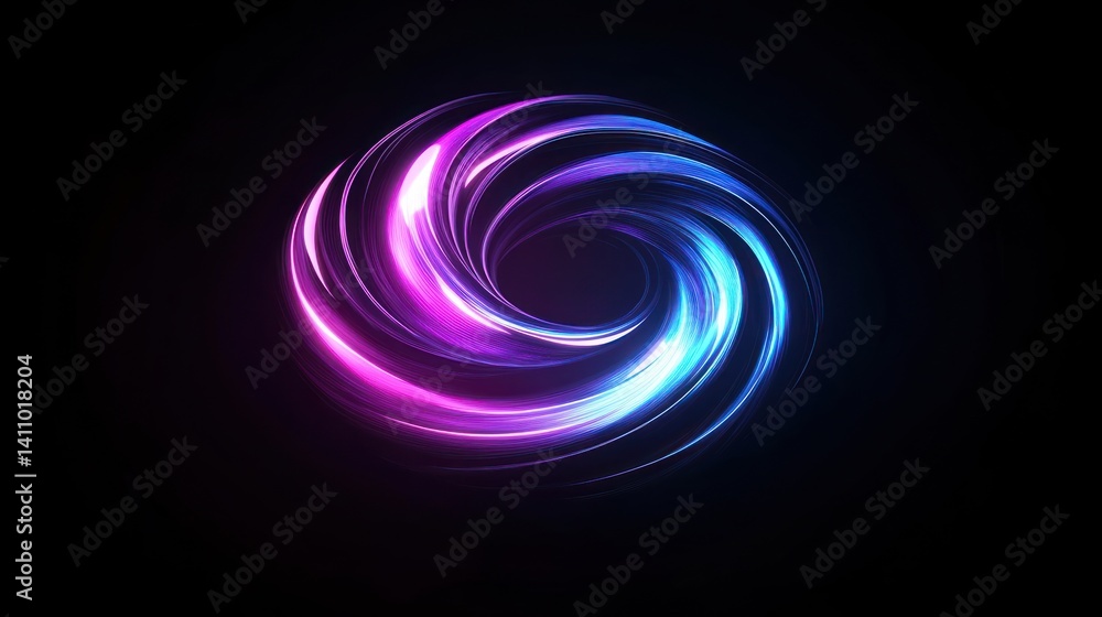 Ethereal luminous spiral, A mesmerizing dance of light and shadow Ethereal luminous spiral, A mesmerizing dance of light and shadow