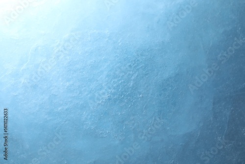 Texture of clear ice as background, closeup