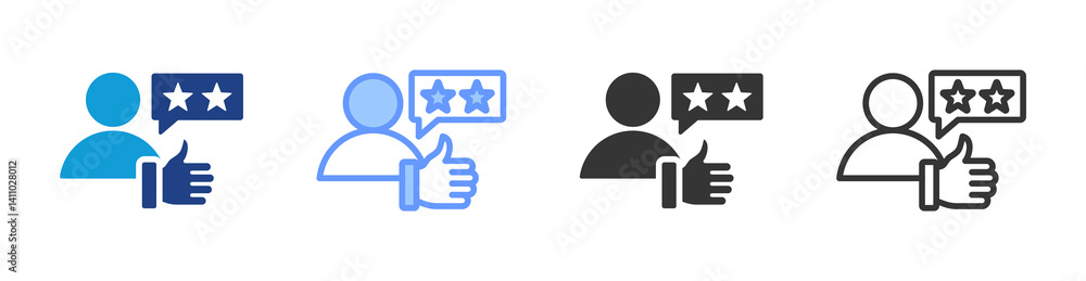 Performance Review icon set multiple style collection Performance Review icon set multiple style collection