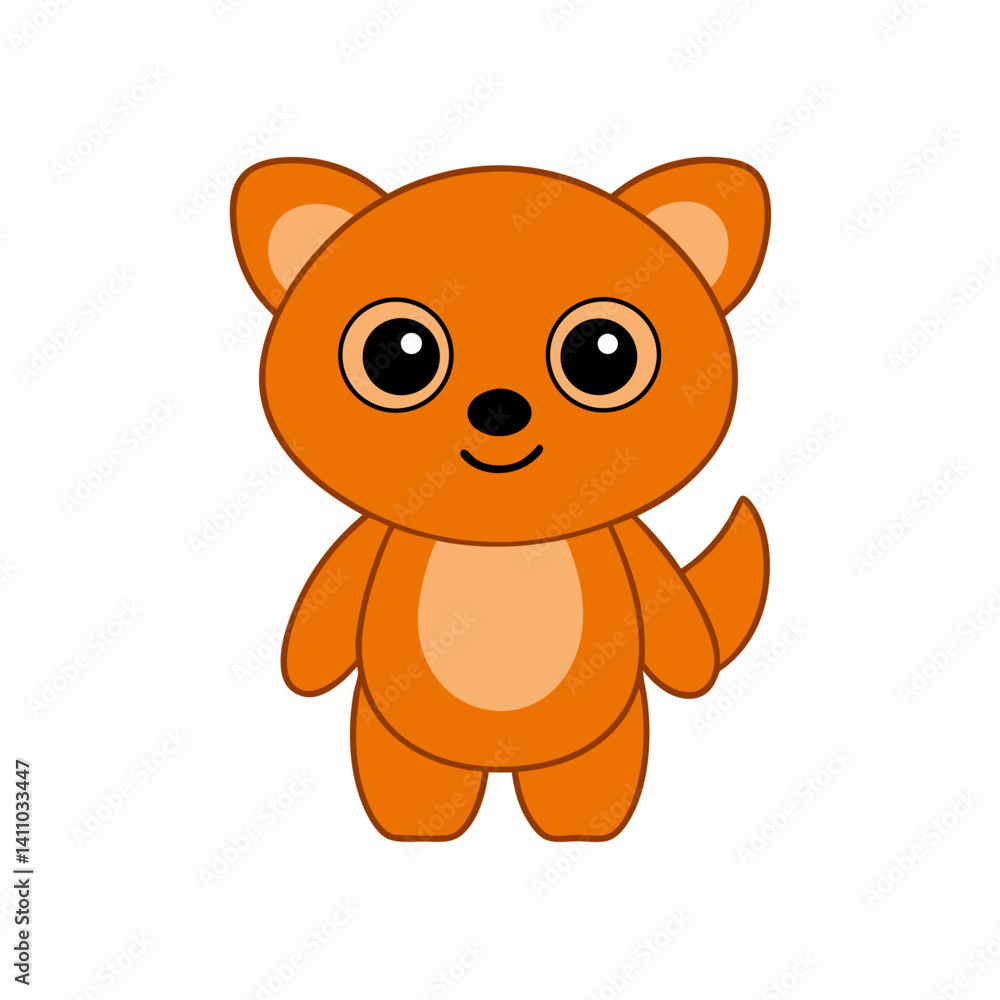 Naklejka premium cartoon characters Mammal isolated on white background