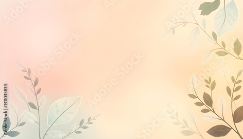 abstract floral background with flowers