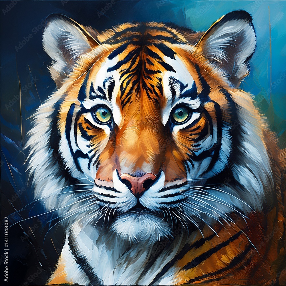 Fototapeta premium Tigerportrait