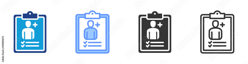 Course Enrollment icon set multiple style collection Course Enrollment icon set multiple style collection
