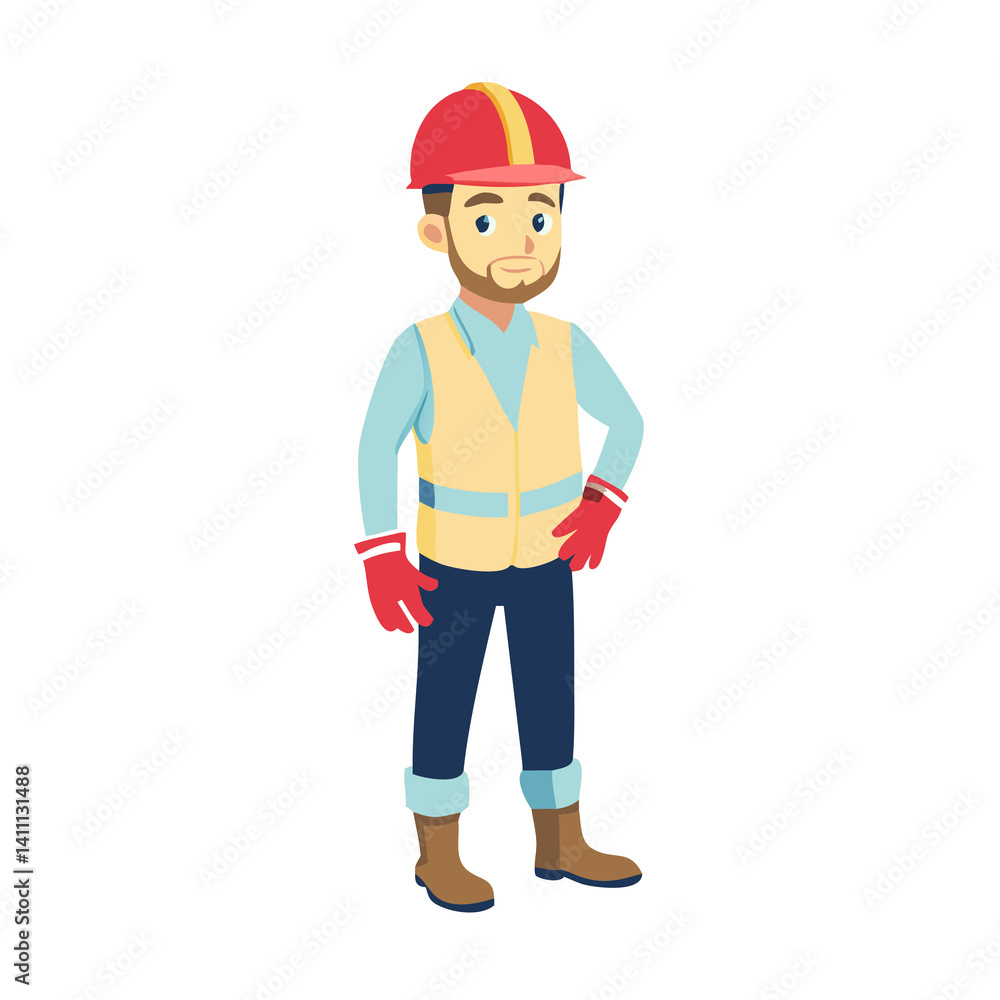 Construction Worker Man Construction Worker Man