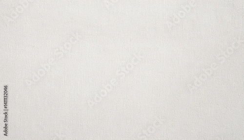 Close up view of a textured fabric surface. The material is primarily off white or light gray, exhibiting a subtle, slightly uneven pattern created by the weave. The texture is granular and shows a