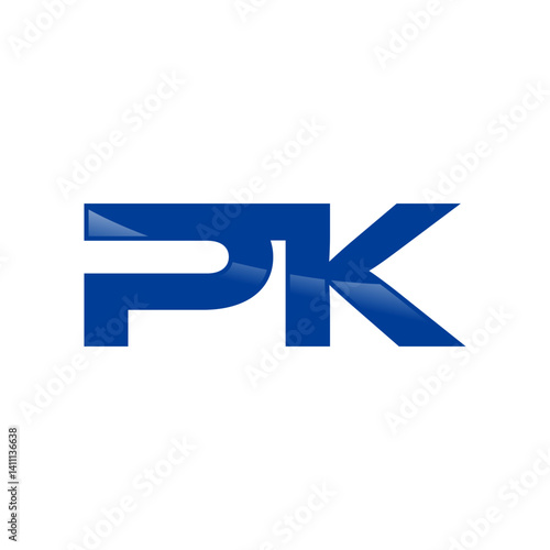 Initial Letter PK Logo Template Design Vector Illustration Blue Business Logo Free Download Initial Letter PK Logo Template Design Vector Illustration Blue Business Logo - GFXLoad