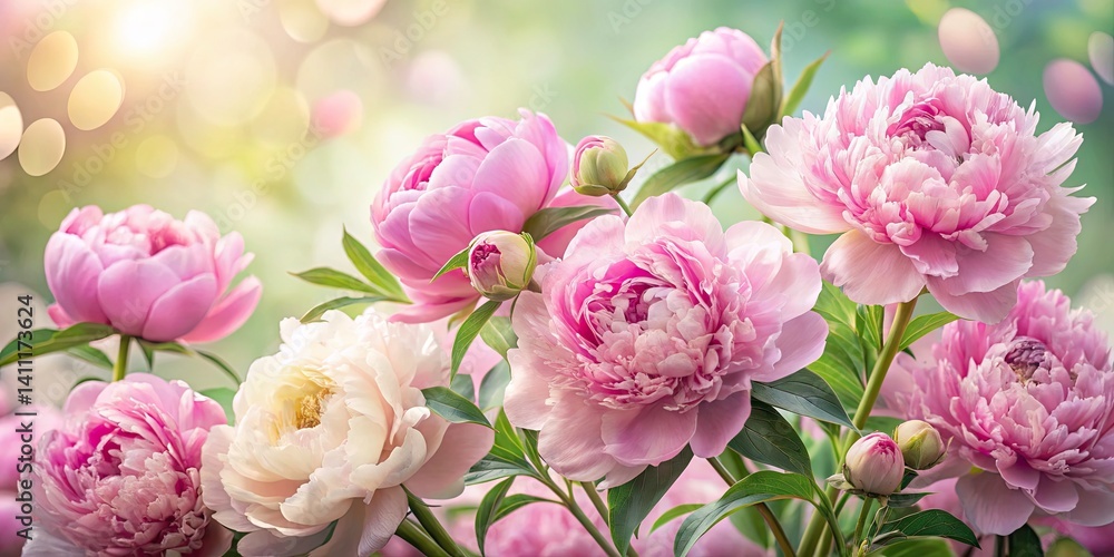 Elegant Soft Pink Peony Flowers Arrangement – Lush Floral Beauty for Home Decor and Special Occasions Elegant Soft Pink Peony Flowers Arrangement – Lush Floral Beauty for Home Decor and Special Occasions