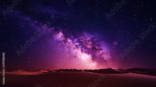 Brilliantly clear night sky filled thousands of starsMilky Way