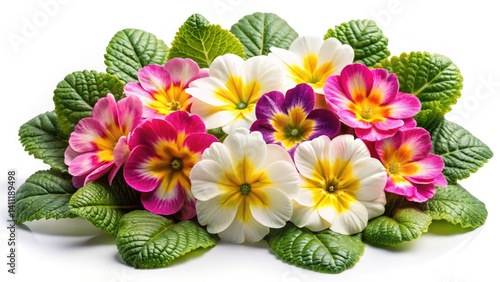 Minimalist Primrose Photography: Simple Yellow Spring Flowers, Closeup Macro Shots, Botanical Prints, Nature Wallpaper