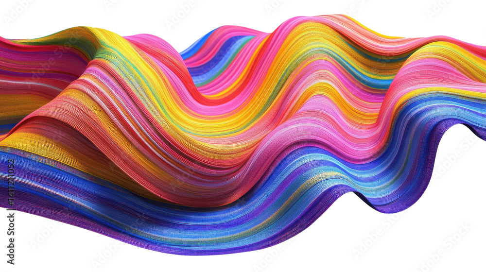 colorful abstract wave background, on transparent background colorful abstract wave background, on transparent background