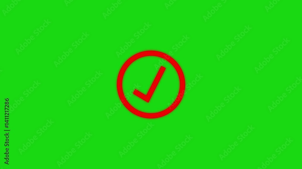 simple line green check mark icon animations on a black background. Success, correct or selection icon animation. 4k video. simple line green check mark icon animations on a black background. Success, correct or selection icon animation. 4k video.