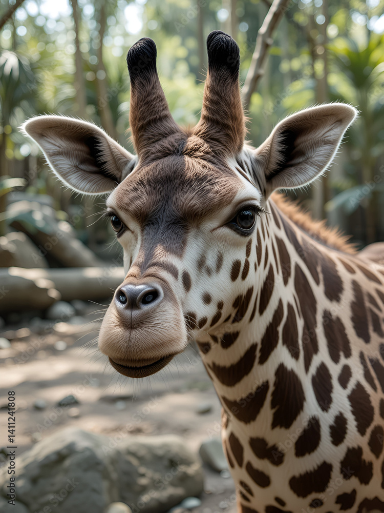 Fototapeta premium Animal en el zoo