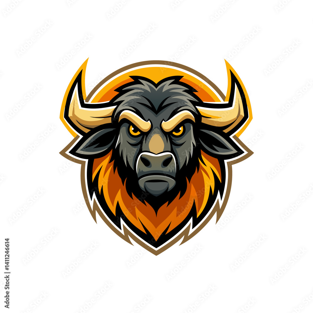 head of a bull head of a bull