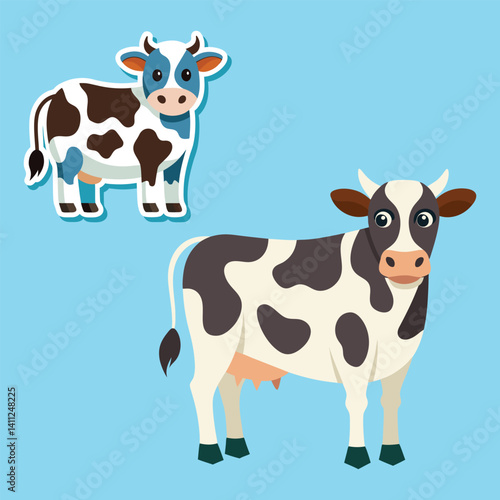 cow and calf set
