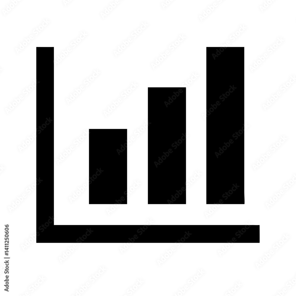 Bar Chart Alt Icon Vector Illustration Bar Chart Alt Icon Vector Illustration
