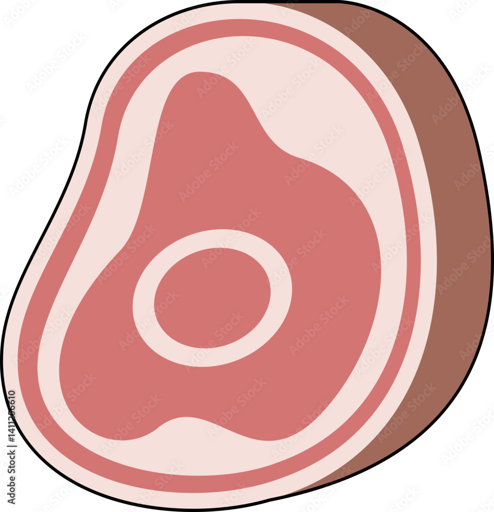 Cartoon Fresh Meat Element Cartoon Fresh Meat Element