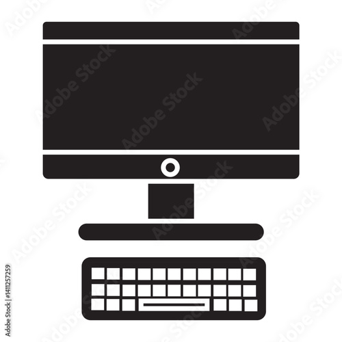 Dashboard admin line icon. Simple outline style. User panel template, data analysis, agency, graph, business linear sign. Vector illustration isolated on white background. Editable stroke EPS 10