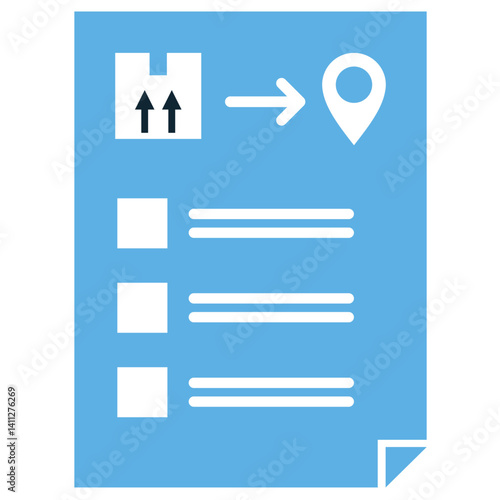 Incoterms icon vector for shipping terms, global trade rules, and delivery responsibilities. Ideal for export import policy and international agreement design.
