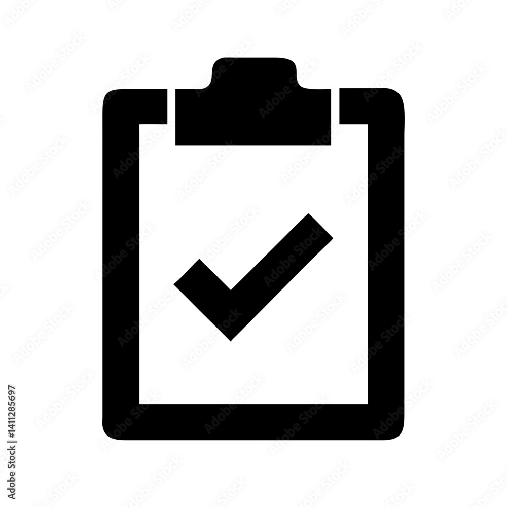Clipboard Check Alt Icon Vector Illustration Clipboard Check Alt Icon Vector Illustration